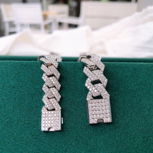 AAZUO Diamond Bracelet 10MM Bracelet Diamond Caratage: 5.0ctw; 12MM Bracelet Diamond Caratage: 7.1ctw
