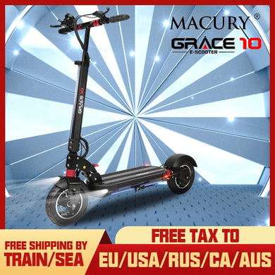 ELECTRIC SCOOTER MACURY  GRACE ADULT CHILDREN 10  Skateboard 2 Wheel 10 Inch 52V1000W Motor Charging Time: 6-8h Range Per Charge: 60-80km