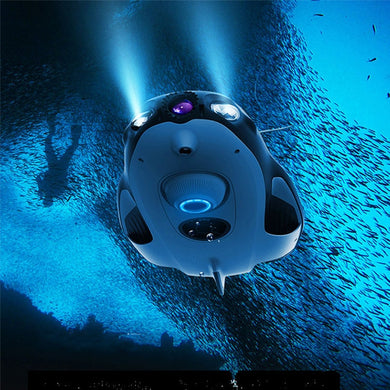 POWER VISION& POWER RAY Intelligent underwater robot sonar fish detector visible anchor fish HD camera 4k, 30m underwater UAV camera